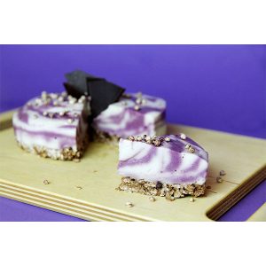 Taart met Biologisch fruitpoeder Blueberry Boost