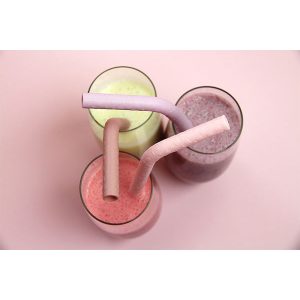 smoothies with fruit powder