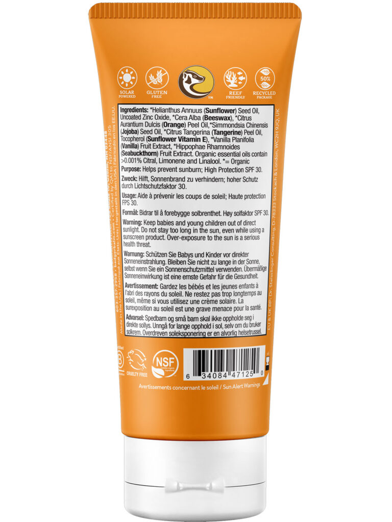 Badger crème solaire pour enfants