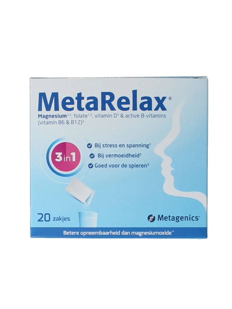 Metagenics Metarelax Sachets 20 Sachets