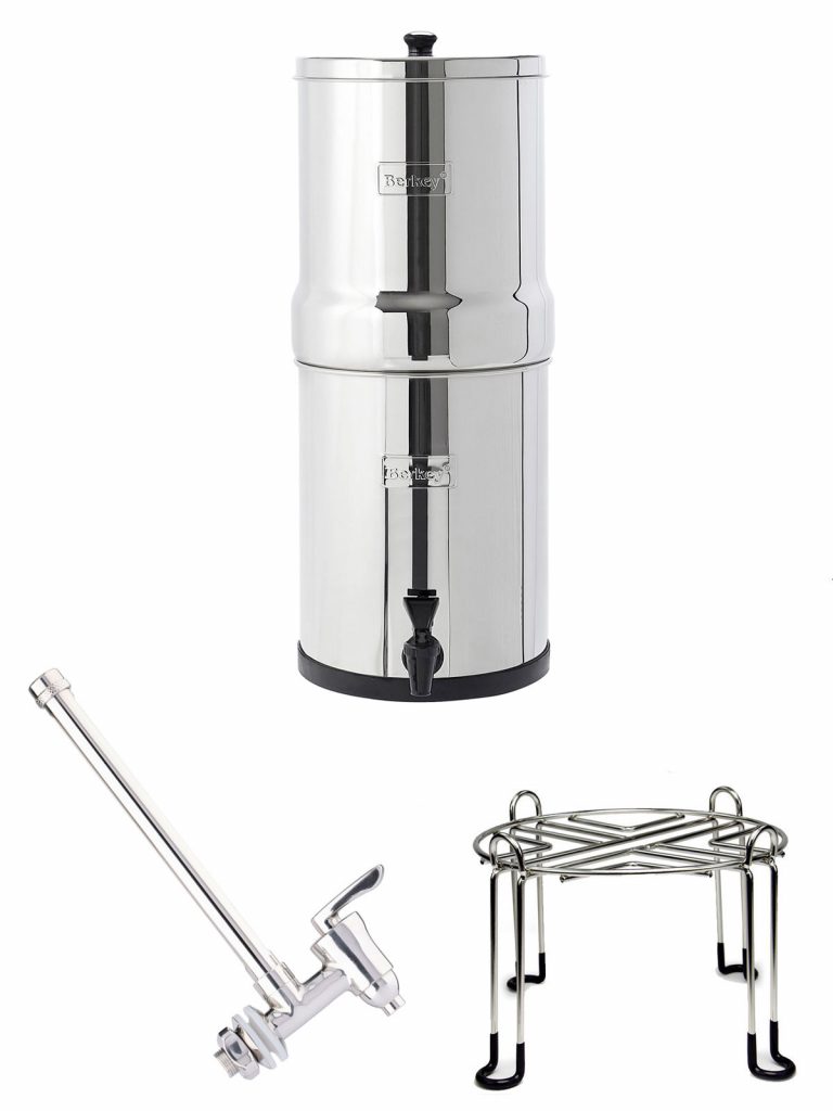 Royal Berkey set met kijkglaskraantje rvs