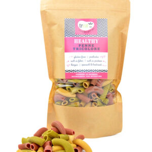 Tr-eat Penne Tricolore Pasta (gluten-free)