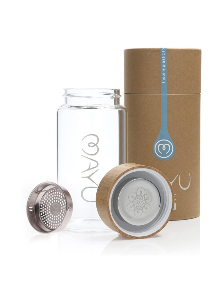 MAYU glass drinking bottle 500ml