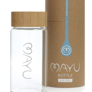 MAYU glass drinking bottle 500ml
