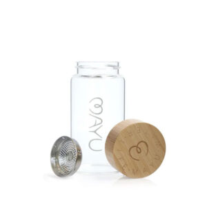 MAYU glass drinking bottle 500ml