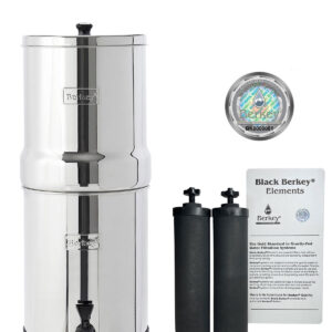 Big Berkey mit originalen schwarzen Berkey-Filtern