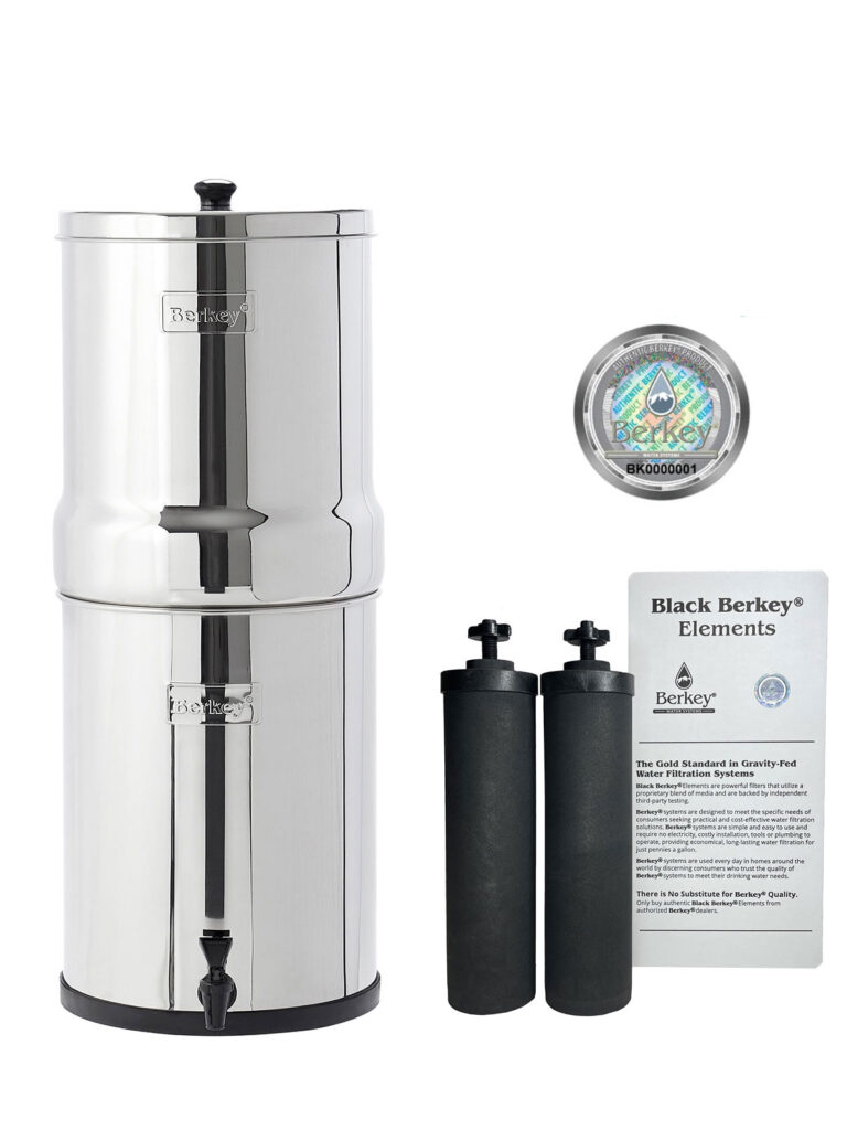 Imperial Berkey met originele Black Berkey filters