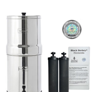 Travel Berkey con filtros negros originales Berkey
