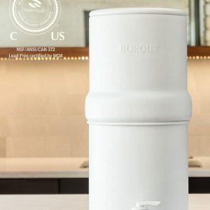 Filtre à eau BOROUX Legacy Compact, blanc