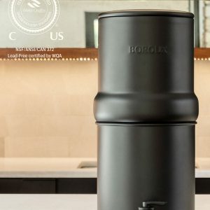 Filtro de agua BOROUX Legacy Compact, negro